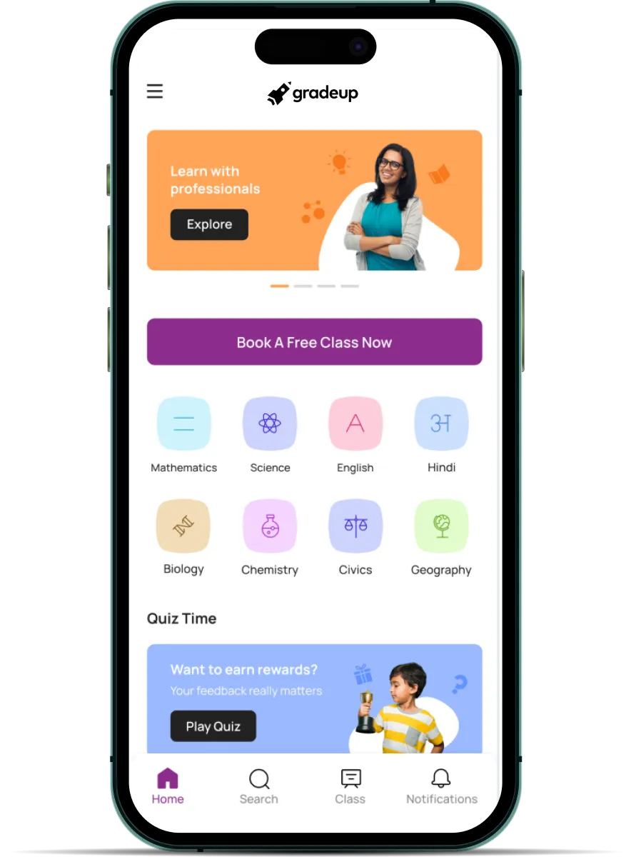 GradeUp eLearning app